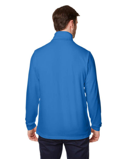 Devon & Jones Men's New Classics® Performance Quarter-Zip Pullover DG400 #colormdl_French Blue