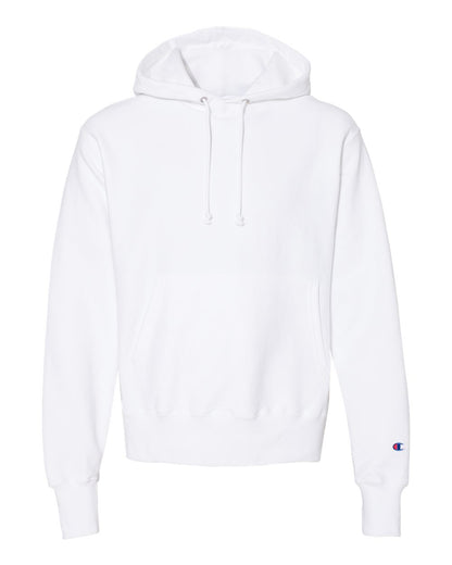 Champion Unisex Reverse Weave® Hooded Sweatshirt S101 #color_White