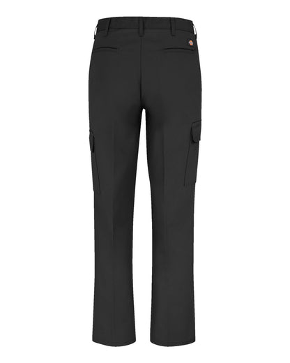 Dickies Men's Odd Sizes Industrial Cargo Pants LP60ODD #color_Black - 37 Unhemmed