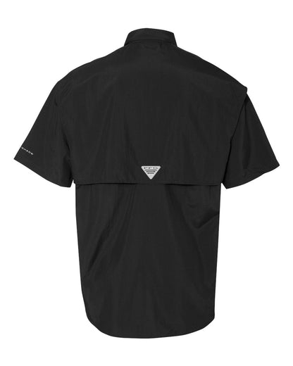 Columbia Men's PFG Bahama™ II Short Sleeve Shirt 212464 #color_Black