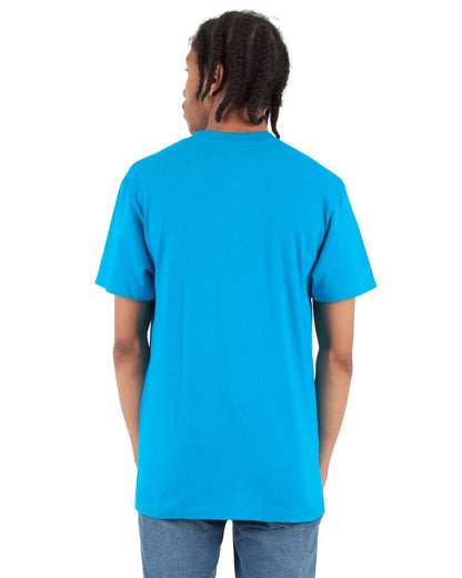 Shaka Wear Unisex V-Neck T-Shirt SHVEE #colormdl_Turquoise