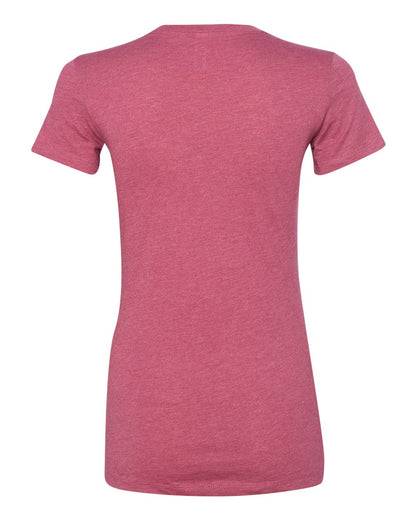 BELLA + CANVAS Women's Slim Fit Tee 6004 #color_Heather Raspberry