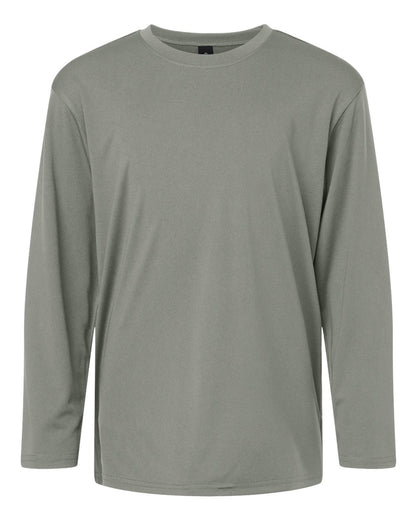 AllPro Youth Pro-Lock Performance Long Sleeve T-Shirt 48400Y #color_Greystone