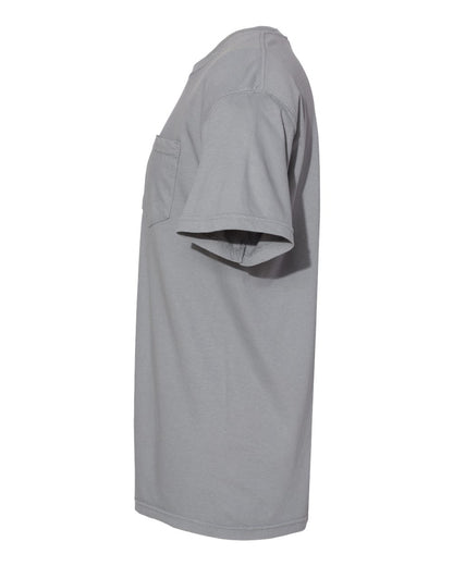 Comfort Colors Unisex Garment-Dyed Heavyweight Pocket T-Shirt 6030 #color_Granite