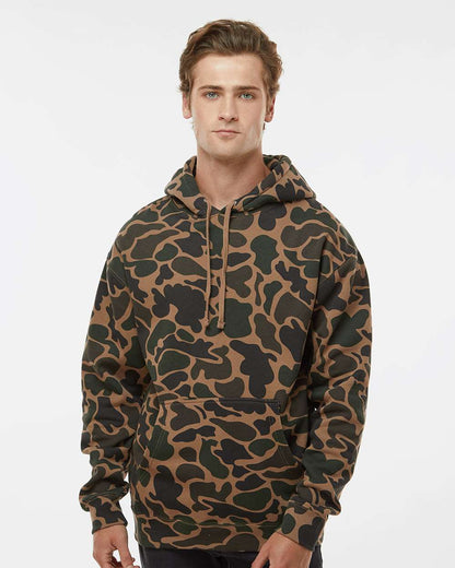 Independent Trading Co. Heavyweight Hooded Sweatshirt IND4000 #colormdl_Duck Camo