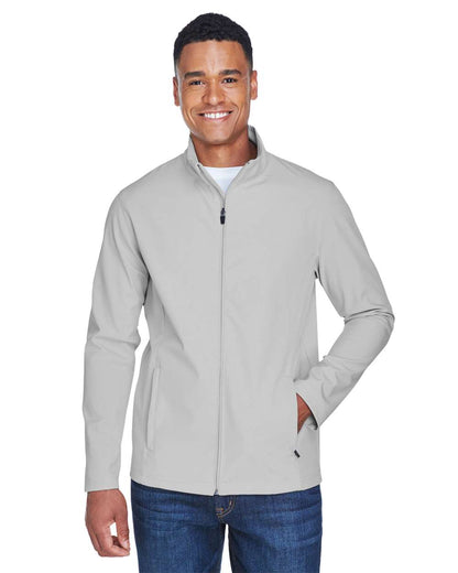 Team 365 Men's Leader Soft Shell Jacket TT80 #colormdl_Sport Silver
