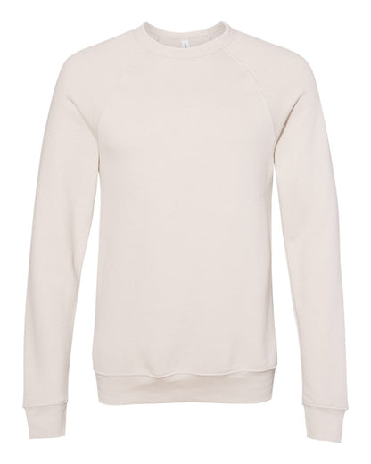 BELLA + CANVAS Unisex Sponge Fleece Raglan Crewneck Sweatshirt 3901 #color_Heather Dust