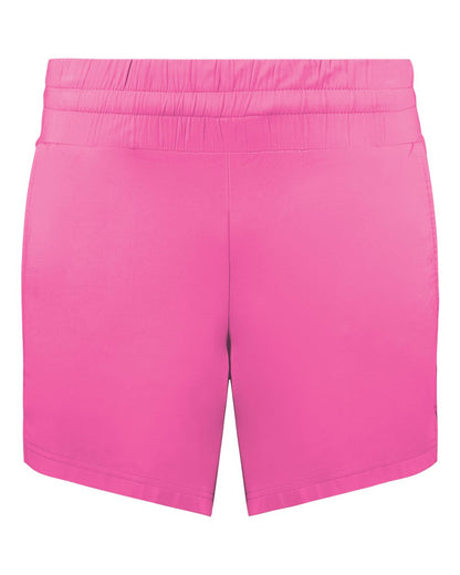 Holloway Women's Eco Revive™ Ventura Soft Knit Shorts 223704 #color_Orchid