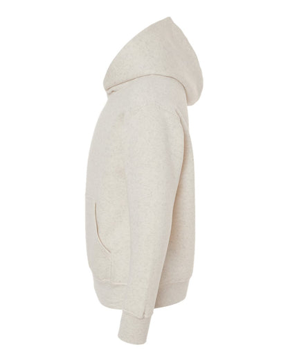LAT Youth Fleece Hoodie Sweatshirt 2296 #color_Natural Heather