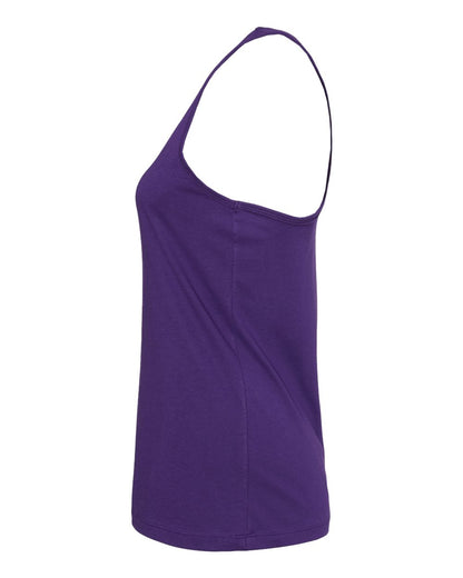 BELLA + CANVAS Women's Jersey Racerback Tank 6008 #color_Team Purple