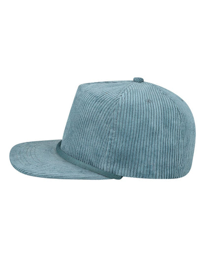 LOCALE Unstructured with Rope Cap WILSON #color_Lake Blue Corduroy
