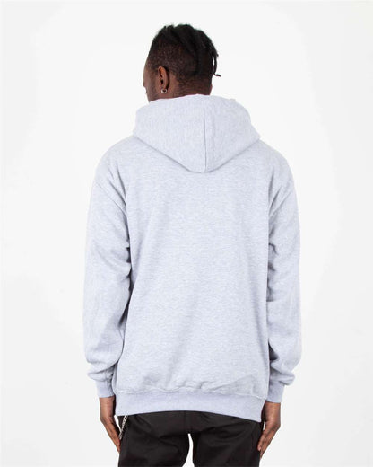 Shaka Wear Men's Heavyweight Fleece Hooded Sweatshirt SHHFP #colormdl_Heather Grey