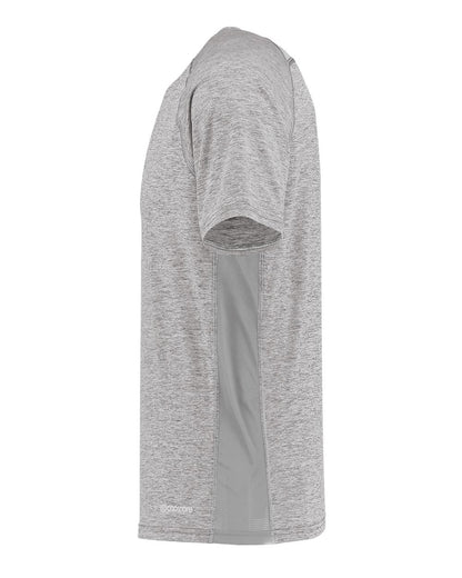 Holloway Youth Electrify CoolCore® T-Shirt 222671 #color_Athletic Grey Heather
