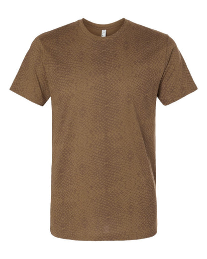 LAT Unisex Fine Jersey Tee 6901 #color_Brown Reptile
