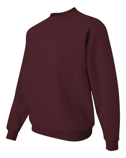 JERZEES Unisex Super Sweats NuBlend® Crewneck Sweatshirt 4662MR #color_Maroon