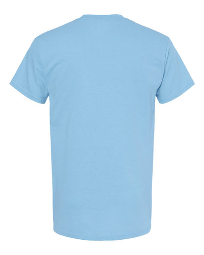 M&O Men's Gold Soft Touch T-Shirt 4800 #color_Sky