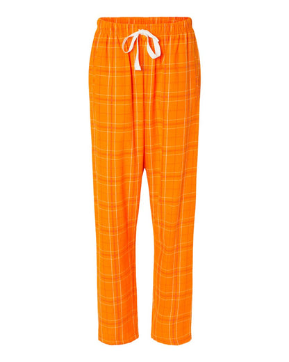 Boxercraft Women's Haley Flannel Pants BW6620 #color_Orange Field Day Plaid
