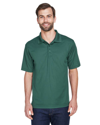 UltraClub Men's Cool & Dry Mesh Piqué Polo 8210 #colormdl_Forest Green