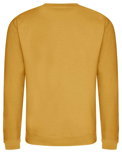 AWDis Unisex College Crewneck Sweatshirt JHA030 #color_Mustard