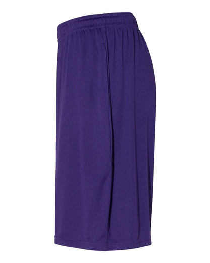 Russell Athletic Youth Essential 7" Shorts with Pockets TS7X2B #color_Purple