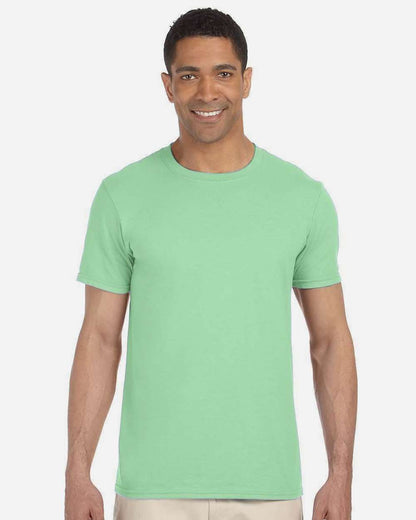 Gildan Unisex Softstyle® T-Shirt 64000 #colormdl_Mint Green