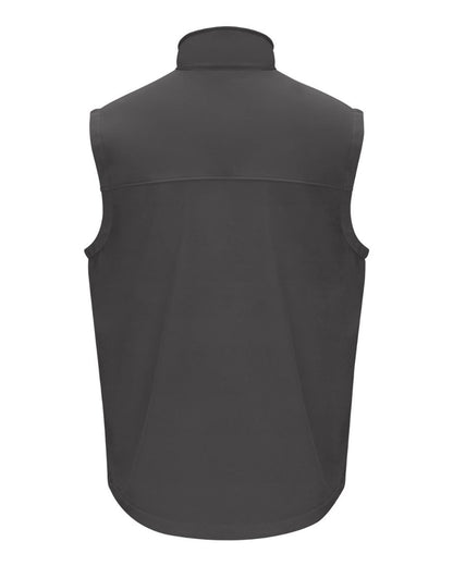 Red Kap Men's Soft Shell Vest VP62 #color_Charcoal