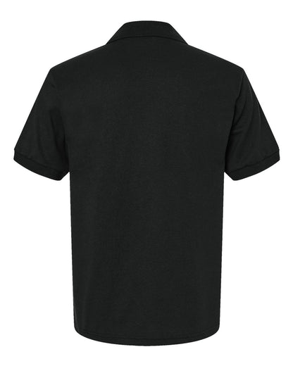 Gildan Unisex DryBlend® Jersey Polo 8800 #color_Black
