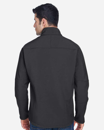 North End Men's Three Layer Fleece Bonded Shell Technical Jacket 88138 #colormdl_Graphite