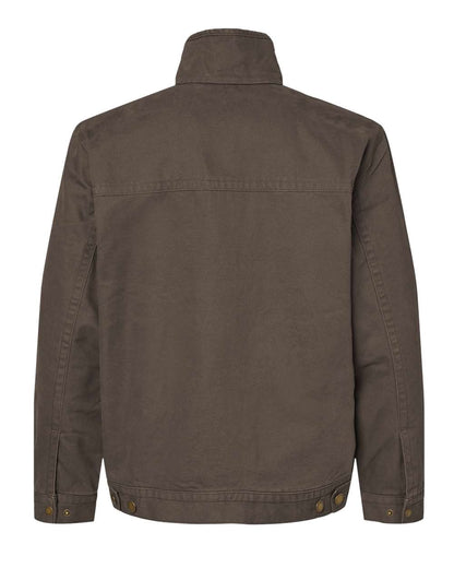 DRI DUCK Maverick Boulder Cloth™ Jacket with Blanket Lining Tall Sizes 5028T #color_Tobacco