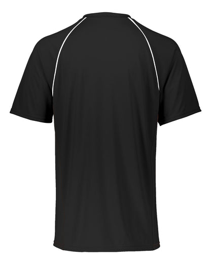 Augusta Sportswear Limit Jersey 1560 #color_Black/ Orange/ White