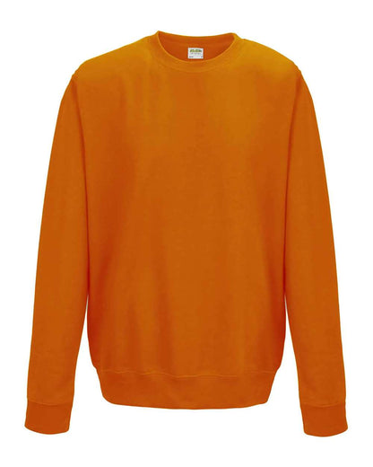 AWDis Unisex College Crewneck Sweatshirt JHA030 #color_Orange Crush