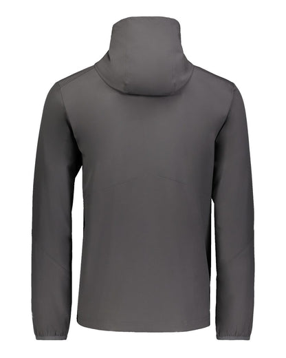 Russell Athletic Unisex Legend Hooded Quarter-Zip Pullover R20DSM #color_Stealth