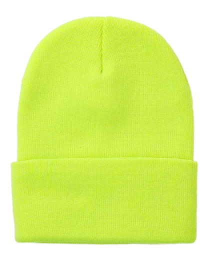 DRI DUCK Coleman Cuffed Beanie 3523 #color_Neon Yellow