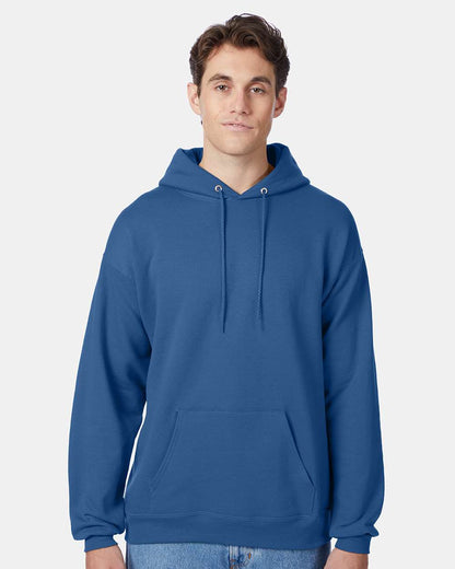 Hanes Unisex EcoSmart® Hooded Sweatshirt P170 #colormdl_Denim Blue