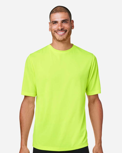 Team 365 Men's Zone Performance Mesh T-Shirt TT15 #colormdl_Safety Yellow