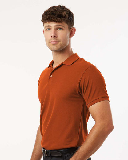 AllPro Men's Pique Polo 62800 #colormdl_Rust