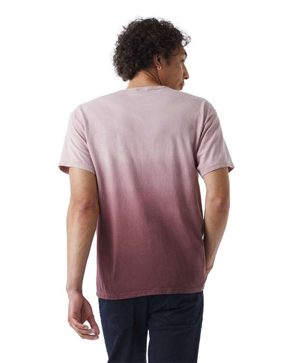 Champion Unisex Classic Jersey Dip Dye T-Shirt CD100D #colormdl_Maroon Ombre