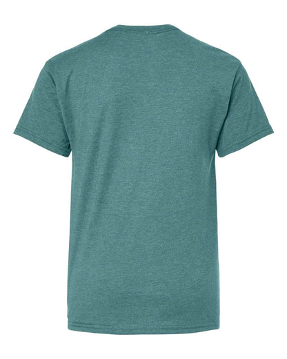 Hanes Youth Perfect-T T-Shirt 498Y #color_Cactus Heather