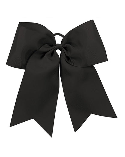 Augusta Sportswear Cheer Hair Bow 6701 #color_Black