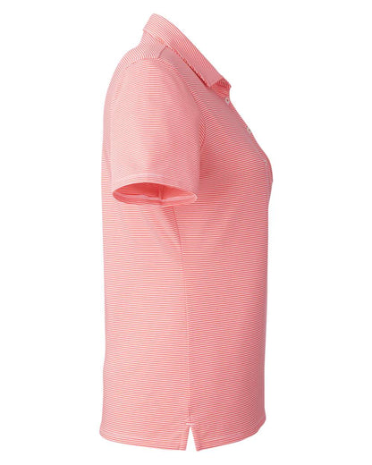 vineyard vines Women's Fanshell Polo G001320 #color_White Cap/Fiery Coral