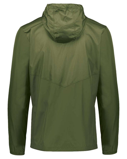 Holloway Men's Packable Quarter-Zip Jacket 229534 #color_Olive