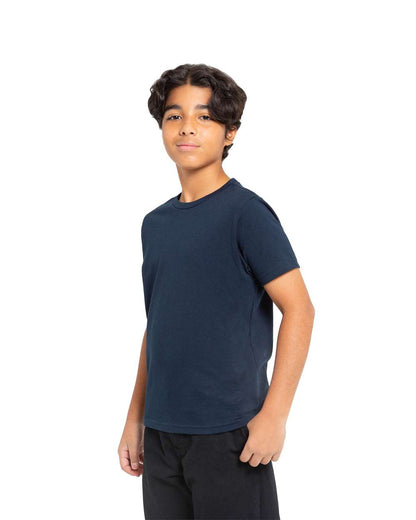 Threadfast Apparel Youth Epic Cotton T-Shirt T1000B #colormdl_Navy