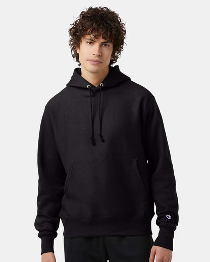 Champion Unisex Reverse Weave® Hooded Sweatshirt S101 #colormdl_Black