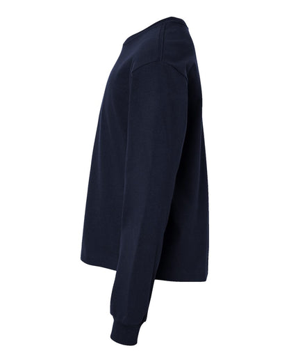 BELLA + CANVAS Youth 6oz. Heavyweight Long Sleeve Tee 3511Y #color_Navy
