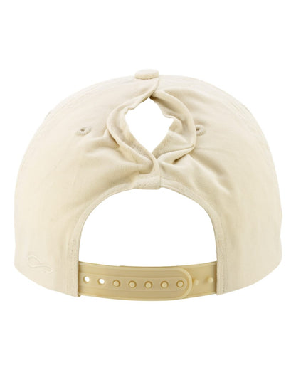Infinity Her Women's Washed 5-Panel Rope Cap MAYA #color_Vanilla/ Longhorn