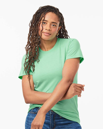 Tultex Combed CVC T-Shirt 602CVC #colormdl_Heather Light Mint