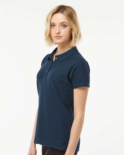 Tultex Women's 50/50 Sport Pique Polo 401 #colormdl_Navy