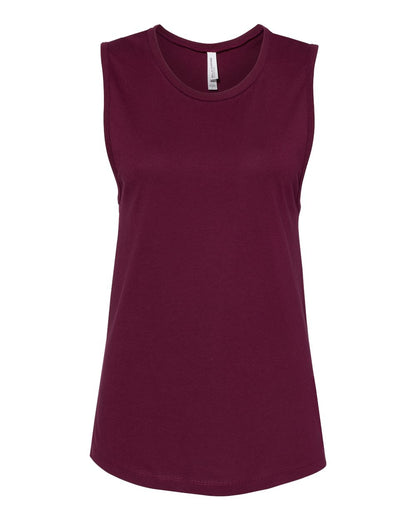 BELLA + CANVAS Women's Jersey Muscle Tank 6003 #color_Maroon