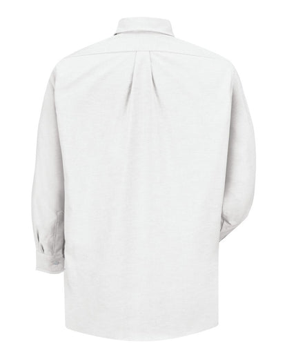 Red Kap Men's Executive Oxford Dress Shirt SR70 #color_White 34