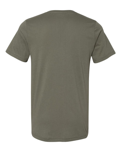 BELLA + CANVAS Unisex Jersey V-Neck Tee 3005 #color_Military Green